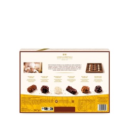 [886382] LINDT CONNAISSEURS ASSORTED CHOCOLATE BITES 367G