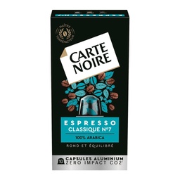 [062885] X10 COFFEE CAPS N7 CARTE NOIRE