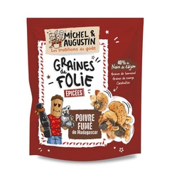 [034322] Graines de Folie poivre fumé de Madagascar et oignon 95g
