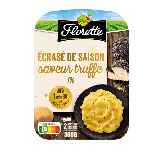 [615443] ECRASE PDT A LA TRUFFE D'ETE 2x180g
