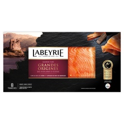 [843169] SAUMON ATLANTIQUE D'ECOSSE FUME 8 TRANCHES 280g