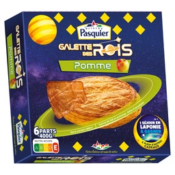 [039727] KINGS' CAKE WITH FRENCH APPLE FILLING AND CHARM 400G