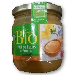 [325845] JAR500 CREAMY HONEY ORGANIC BF