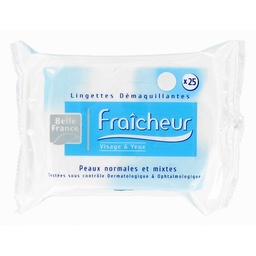 [593764] MAKE UP REMOVER WIPES NORM.SKIN X25 BF