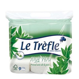 [863068] 9 TOILET-PAPER ROLLS TREFLE SOFT