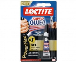 [869248] LOCTITE cyano SG3 Power Gel Tube 3g Blister Carton 12uc