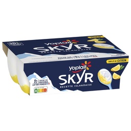 [665604] YOGURT SKYR LEMON X4 YOPLAIT