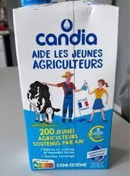 [162081] 1L CARTON OF SEMI SKIMMED MILK. CANDIA