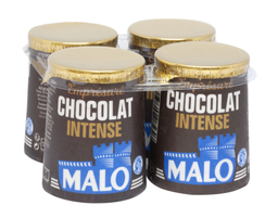 [683342] DARK CHOCOLATE YOGURT WITH RENNET X4 MALO 