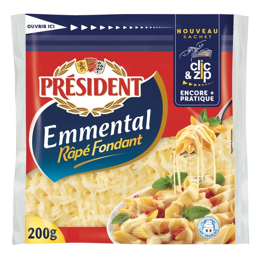 [635482] GRATED EMMENTAL CHEESE 200G PRESID
