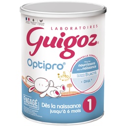 [631986] GUIGOZ 1 OPTIPRO INFANT MILK 1ST AGE FROM BIRTH 830G