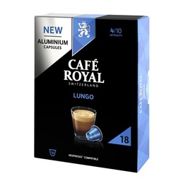 [065169] P18CAPS LUNGO N4 ROYAL COFFEE