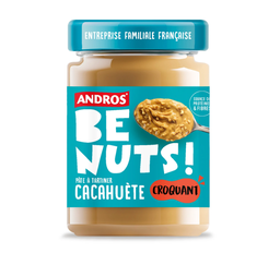 [328666] Andros Be Nuts PAT Cacahuète Croquant 325g