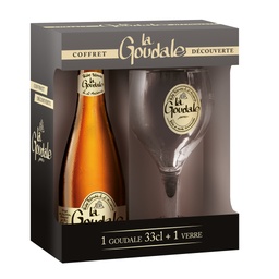 [506188] LA GOUDALE COFFRET 7°2 1x 0.33 + 1 verre