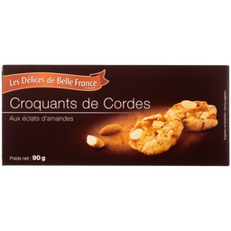 [026682] COOKIES "CROQUANT DE CORDES" DBF ETUI 90 G