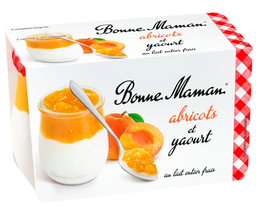 [666248] TWO LAYER YOGURT AND APRICOT 2x125g