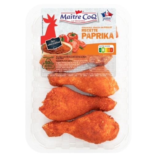[870006] CHICKEN DRUMSTONE PAPRIKA 550G