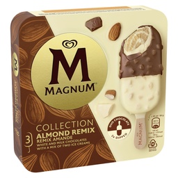 [822767] Magnum Ice Cream Stick Almond Remix 3x85ml
