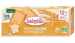 [029264] PETIT BEURRE BABYBIO : butter biscuits 120G