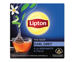 [091983] Lipton Earl Grey Black Tea, with Italian bergamot 20 Pyramid® BAGS