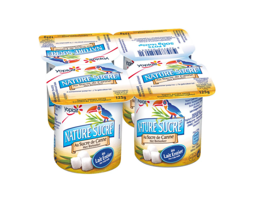 [690925] YAOURT NAT.SUCRE X4  YOP