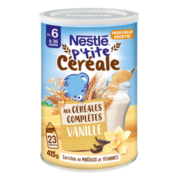 [656843] "P'TITE CEREALE" VANILLA FLAVOR CEREAL 415g