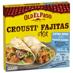 [524025] Old El Paso Kit CroustiFajita Extra soft 521g