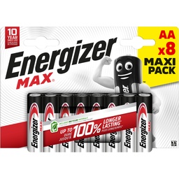 [645341] Energizer Max 8 AA BATTERY