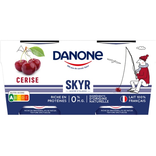 [665745] DANONE SKYR CERISE 140GX2