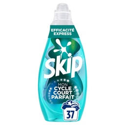 [800284] Skip Lessive Liquide Cycle Court Efficacité Express 37 Lavages