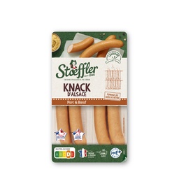 [931949] La Knack d'Alsace VPF VBF 4x55g (HOTDOG)