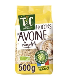 [084046] OATMEAL 500G ORGANIC TC