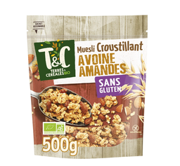 [084145] MUESLI ORGANIC OAT 500G TC