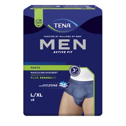 [846162] TENA Men Active fit pants plus L/XL x8