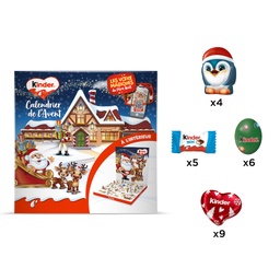 [887182] KINDER CHOCOLATE POP-UP ADVENT CALENDAR 123G