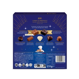 [891325] CHAMPS-ÉLYSÉES ASSORTMENT OF MILK, DARK, AND WHITE CHOCOLATES ARC - LINDT 231G
