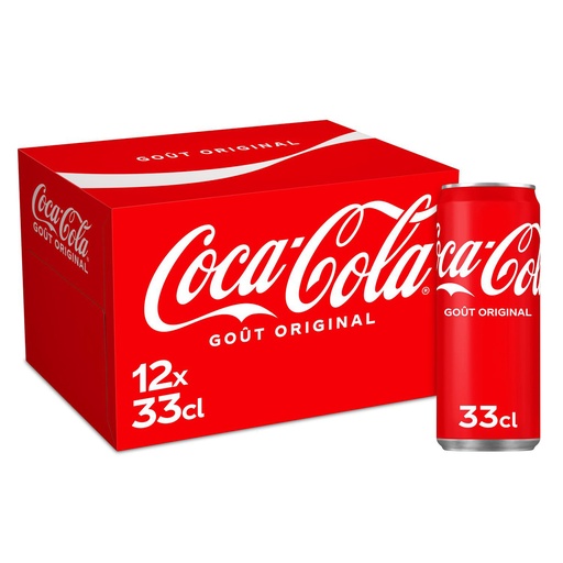 [665026] BOXE 12X33CL COCA-COLA