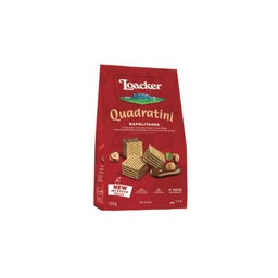 [026724] Loacker Wafer Hazelnut QUADRATINI NAPOLI.125G