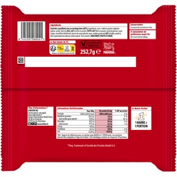 [119388] KITKAT CHOCOLAT BAR Mini white 252.7g
