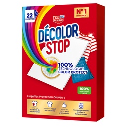 [702746] Décolor Stop Protection Couleurs x22 Lingettes