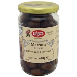 [492504] Marrons naturels entiers - Pot en verre 420g