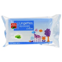[594747P] 72 BABY WIPES WITHOUT ALCOHOL BF