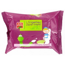 [593848P] Lingettes papier toilette parfum melon d'eau