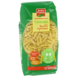 [172106P] PATE TORSADES QS BF SACHET 500 G