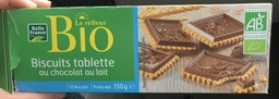 [028100P] BISCUIT CHOCOLATE TABLET LT ORGA BF