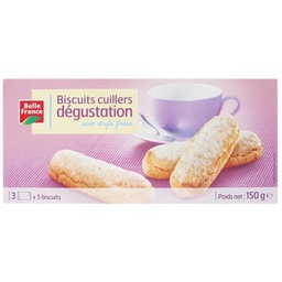 [032128P] BISCUIT CUILLER DE DEGUSTATION X 15 BF ETUI 150 G
