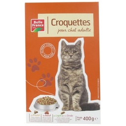 [573964P] DRY POULTRY CAT FOOD 400G BF