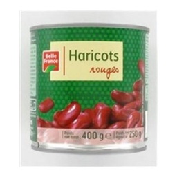 [495283P] HARICOT ROUGE BF BOITE 1/2 400 G