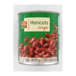 [495309P] HARICOT ROUGE BF BOITE 4/4 800 G
