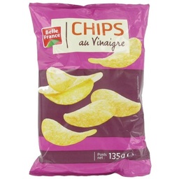 [523902P] CHIPS VINAIGRE BF SACHET 135 G